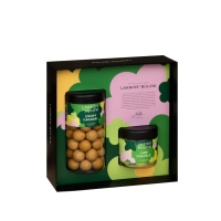 Lakrids by B&uuml;low Gave&aelig;ske Regular/Small Crispy Caramel/Lime Crackle | 385 g